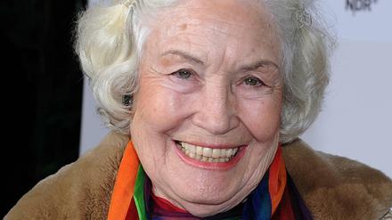 Ellen Schwiers 2013 bei einer Filmpremiere.