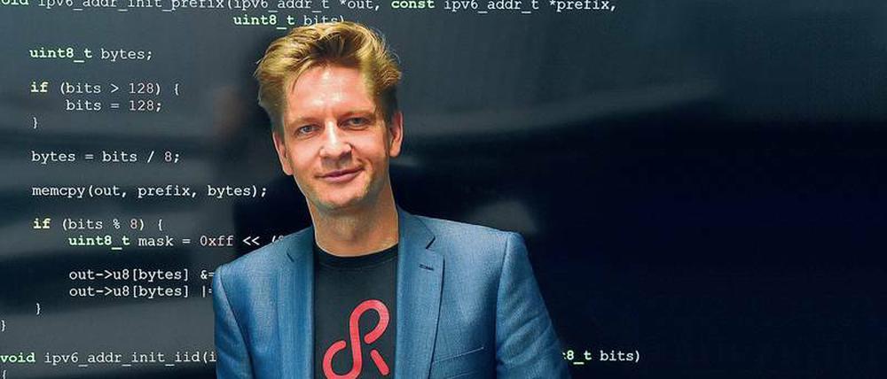 Forscht zur digitalen Vernetzung: Informatikprofessor Matthias Wählisch.
