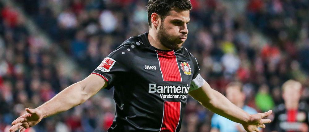 Kevin Volland traf für Leverkusen zum zwischenzeitlichen Ausgleich.