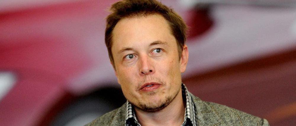 Der Tesla-Chef Elon Musk.