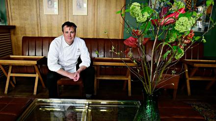 Ans Werk. Dirk Gieselmann in seinem neuen Reich, dem Restaurant Pauly Saal.