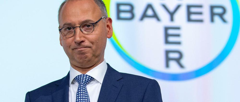 Unter Druck: Bayer-Chef Werner Baumann.