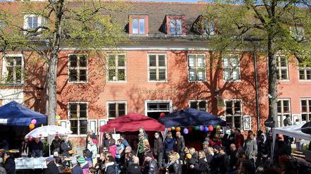 Der CSD im Holländischen Viertel in Potsdam (Archivbild).