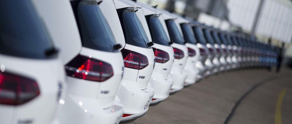 E-Modelle von VW.