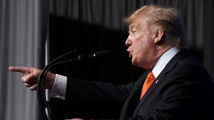 Der US-Präsident Donald Trump.
