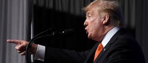 Der US-Präsident Donald Trump.