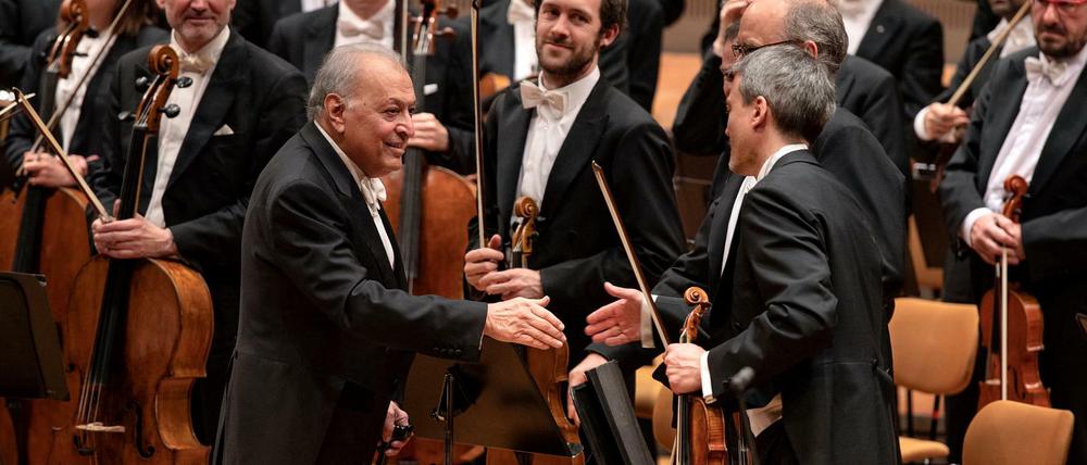 Zubin Mehta und die Berliner Philharmoniker.