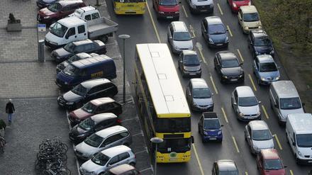 Platzprobleme. Viele Städte haben mit einem großen Verkehrsaufkommen zu kämpfen. 