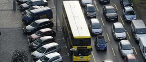 Platzprobleme. Viele Städte haben mit einem großen Verkehrsaufkommen zu kämpfen. 