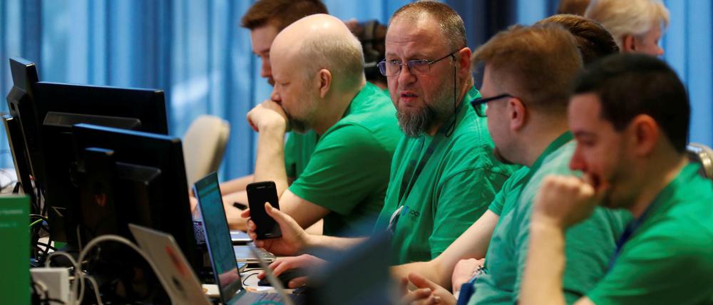 IT-Spezialisten aus Nato-Ländern üben in Talinn.