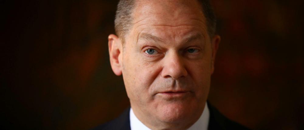 Bundesfinanzminister Olaf Scholz.