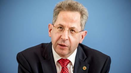 Hans-Georg Maaßen als er noch Präsident des Bundesamtes für Verfassungsschutz war.