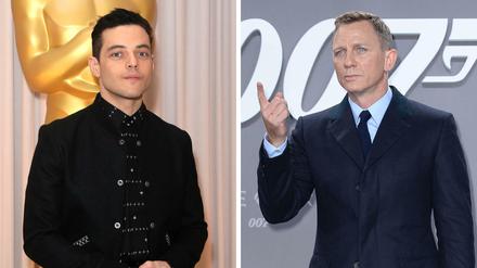 Daniel Craig als 007 muss sich im 25. Bond-Film mit einem neuen Gegner messen, dargestellt von Rami Malek, der in „Bohemian Rapsody“ Freddie Mercury war.
