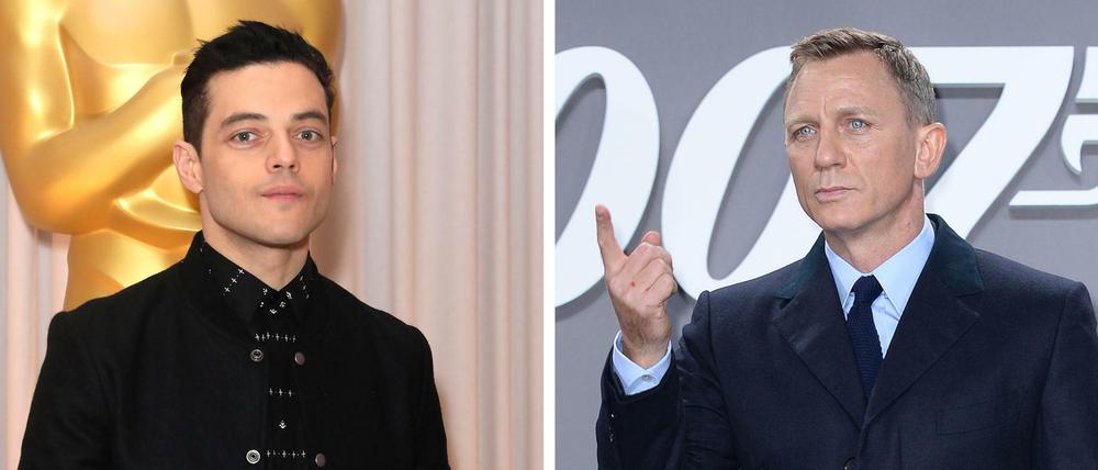 Daniel Craig als 007 muss sich im 25. Bond-Film mit einem neuen Gegner messen, dargestellt von Rami Malek, der in „Bohemian Rapsody“ Freddie Mercury war.