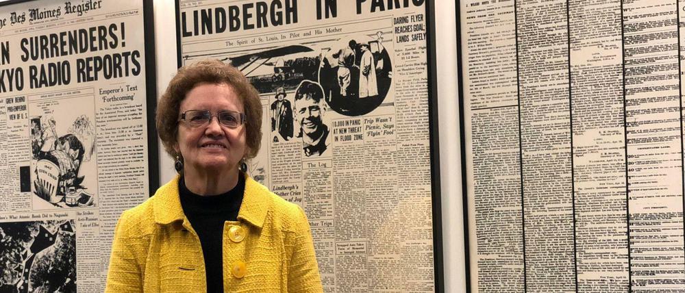Carol Hunter, Chefredakteurin des „Des Moines Register“ in der Haupstadt des Bundesstaates Iowa.