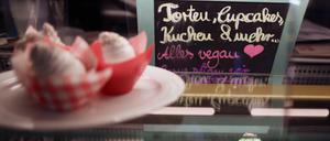 Alles vegan: Von Cupcakes bis veganem Döner gibt es alles. 