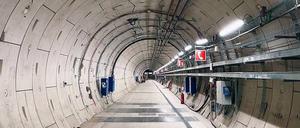 Durch das unterirdische Endlager in Bure ziehen sich riesige Tunnel. 