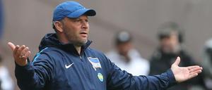 Ein Gesichtsausdruck, der zu Herthas ganzer Saison - oder besser gesagt: zur schwachen Rückrunde - passt. 