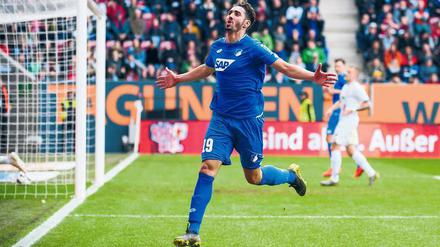 Mit breiter Brust. Ishak Belfodil hat in der Rückrunde bereits elf Mal getroffen.