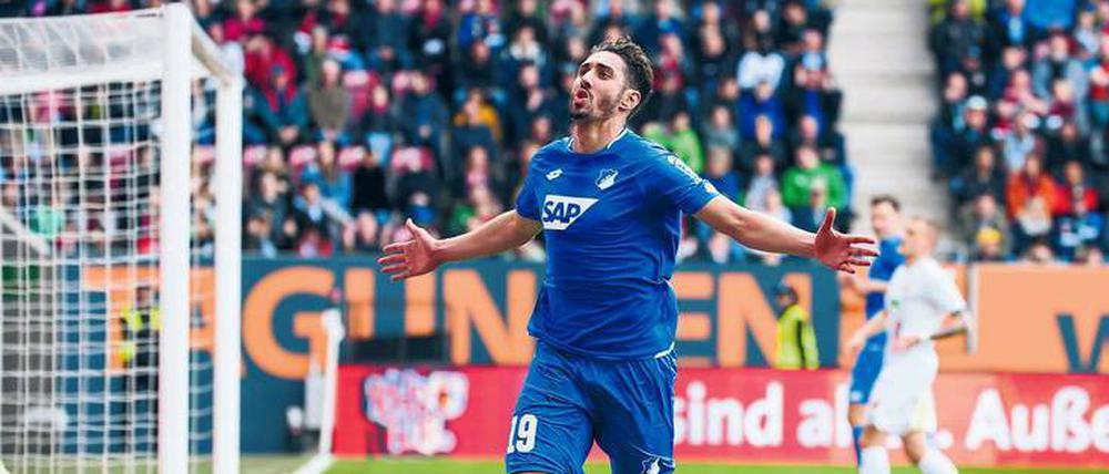 Mit breiter Brust. Ishak Belfodil hat in der Rückrunde bereits elf Mal getroffen.