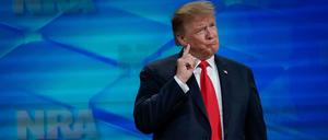 Donald Trump kündigte den Rückzug der USA aus dem Waffenhandelsvertrag an. 