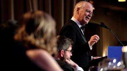 Präsidenten-Biograf Ron Chernow beim Korrespondentendinner in Washington.