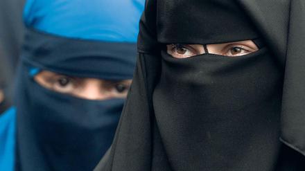 Vollverschleierte Frauen (Symbolbild)