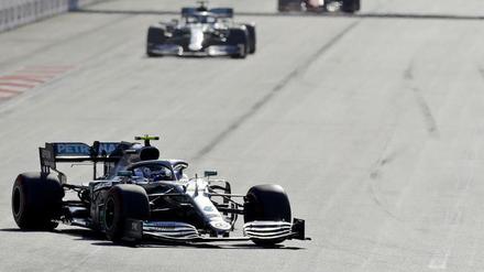 Vorneweg. Valtteri Bottas fuhr ungefährdet zu seinem zweiten Saisonsieg.