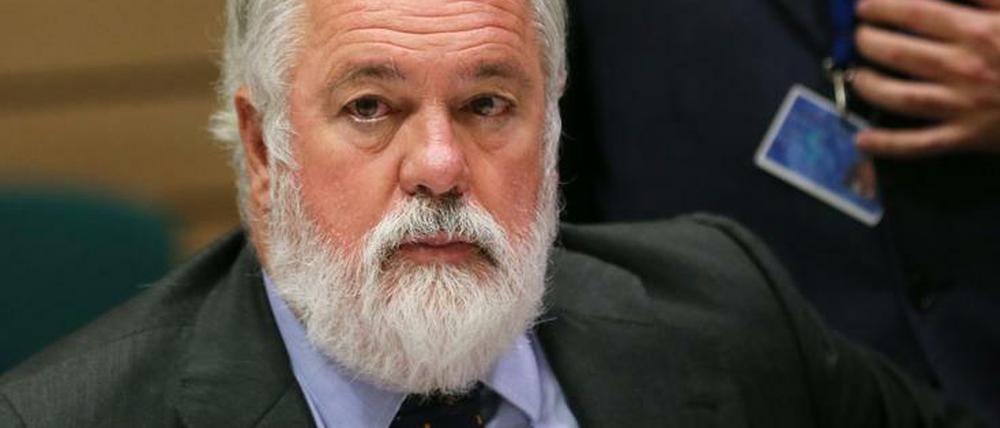 Miguel Arias Cañete wird zu große Nähe zu Unternehmen vorgeworfen.