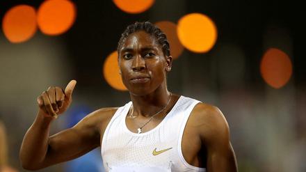 Die südafrikanische Athletin Caster Semenya, 28.