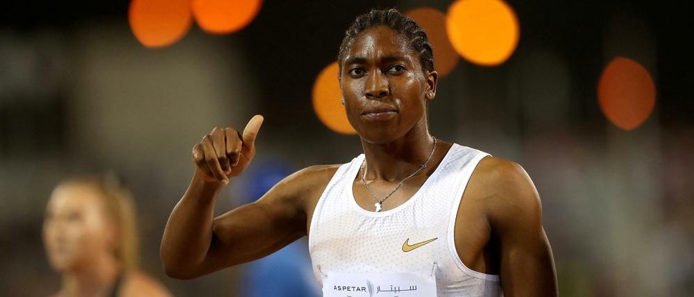 Die südafrikanische Athletin Caster Semenya, 28.