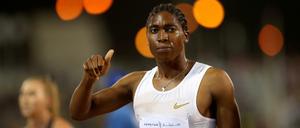 Die südafrikanische Athletin Caster Semenya, 28.