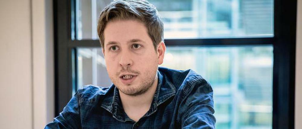 Juso-Chef Kevin Kühnert bezeichnet sich selbst als Sozialisten