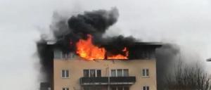 Das hätte passieren können: Wohnungsbrand in einem Mehrfamilienhaus