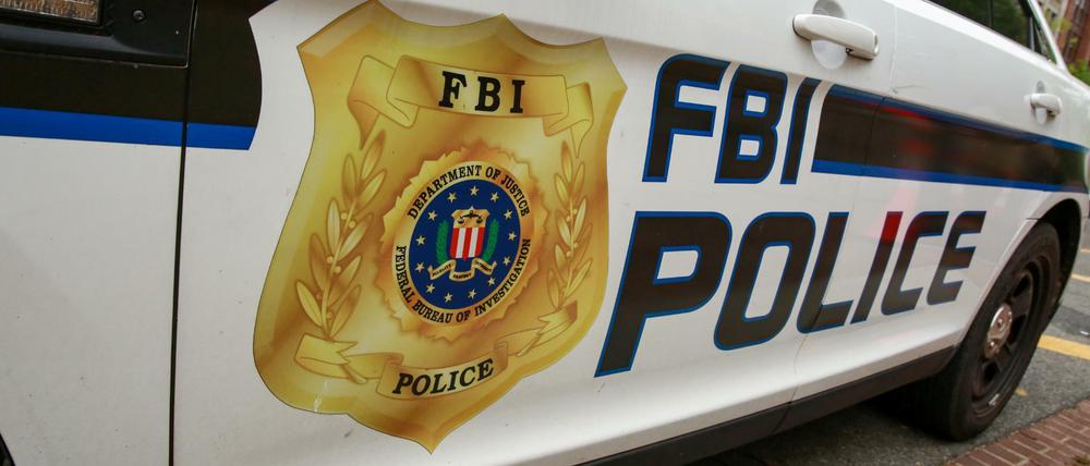 Die US-Bundespolizei FBI im Einsatz (Symbolbild) 