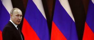 Der russische Präsident Wladimir Putin,