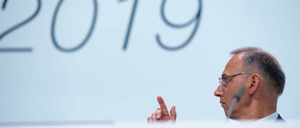 Werner Baumann, Vorstandsvorsitzender der Bayer AG