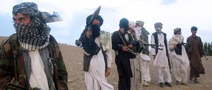Kämpfer der Taliban auf einem Foto von 2008