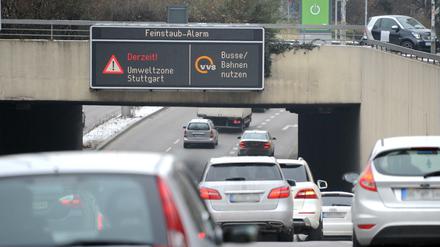 In Stuttgart gibt es regelmäßig Feinstaub-Alarm.