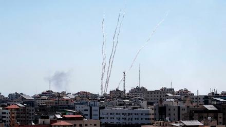 Aus dem Gazastreifen wurden Raketen abgefeuert.