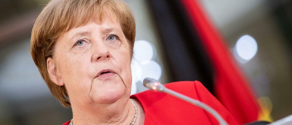 Bundeskanzlerin Angela Merkel in Ouagadougou