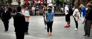 In ganz Israel blieben die Menschen stehen und gedachten der sechs Millionen ermordeten Juden.