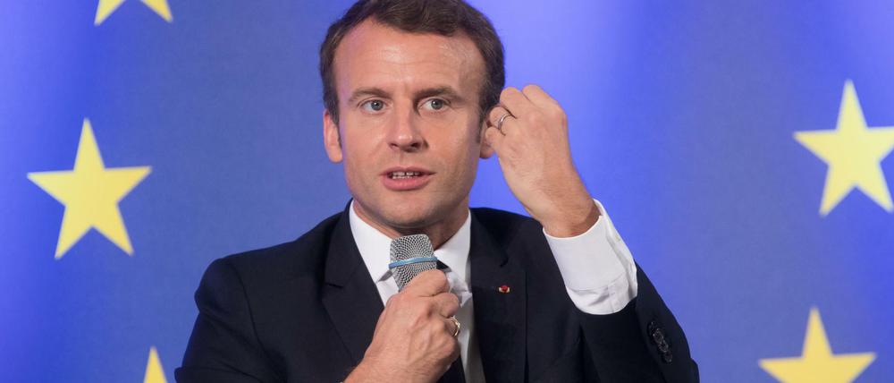 Emmanuel Macron verbündet sich mit den Liberalen.