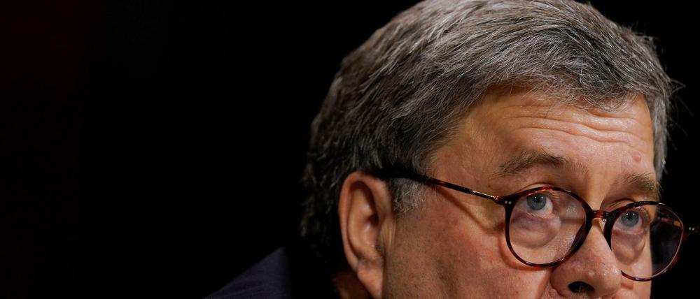 Auf Tauchstation: US-Justizminister William Barr möchte lieber nicht mehr über den Mueller-Bericht reden.