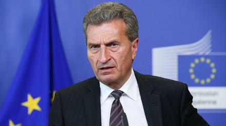 Günther Oettinger (65) ist seit 2010 bei der EU Kommissar für verschiedene Ressorts. 