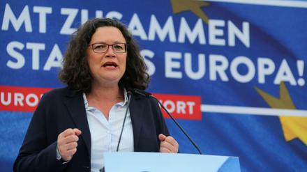 Andrea Nahles.