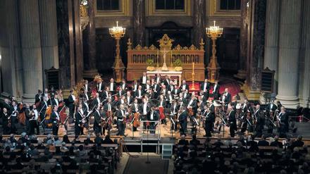 Messe für Bruckner. Thieleman und die Wiener Philharmoniker. 