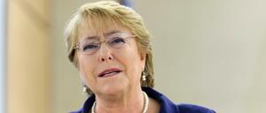 UN-Menschenrechtschefin Michelle Bachelet. 