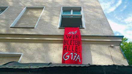 Seit September besetzt. Das Gebäude an der Großbeerenstraße stand lange weitgehend leer. Die Besetzer möchten dort ein Hausprojekt realisieren. 