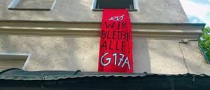 Seit September besetzt. Das Gebäude an der Großbeerenstraße stand lange weitgehend leer. Die Besetzer möchten dort ein Hausprojekt realisieren.